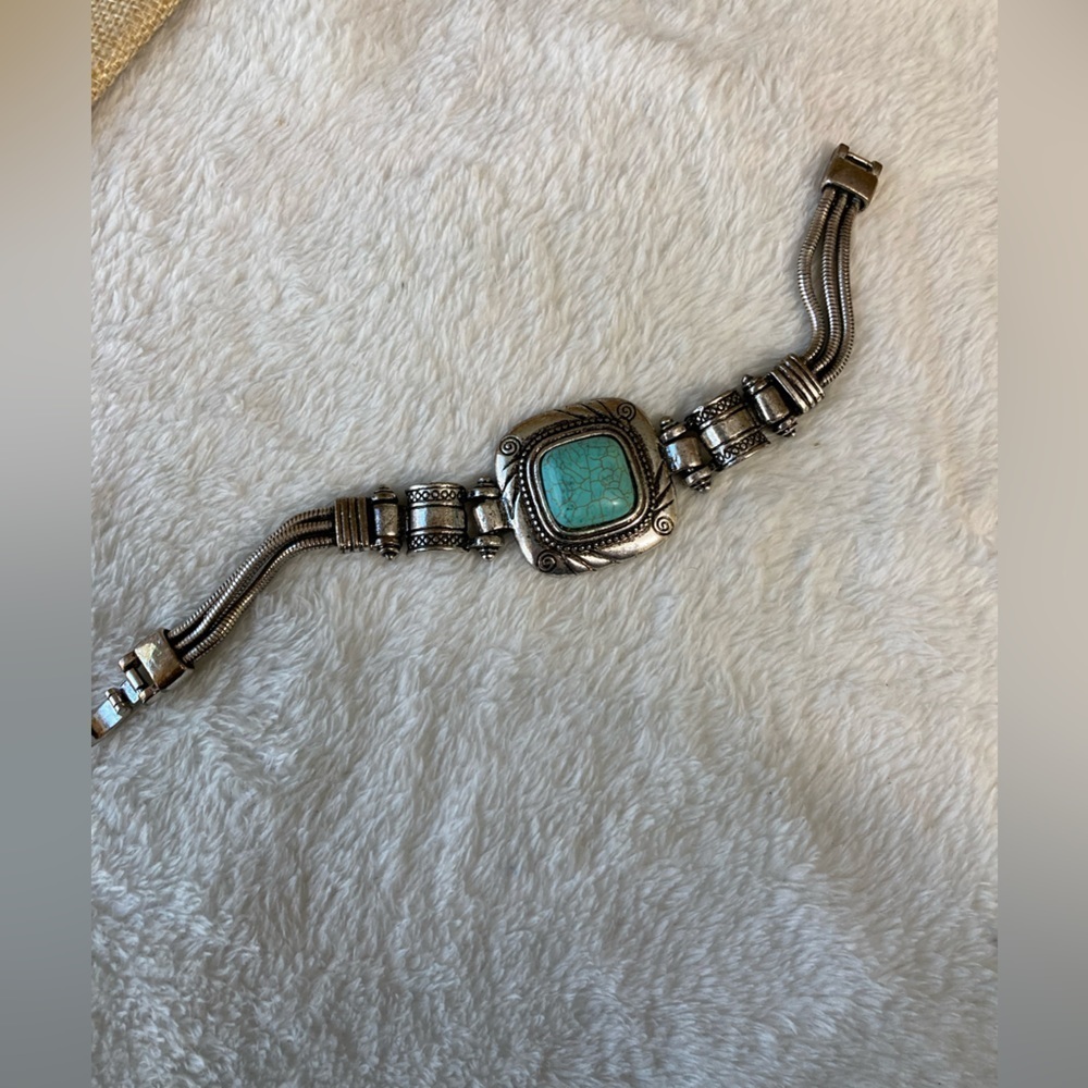 Faux Turquoise‎ Southwestern Bracelet